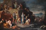 GAMBARINI Giuseppe 1680-1725,Mosè fa scaturire le acque,Antonina IT 2013-05-28