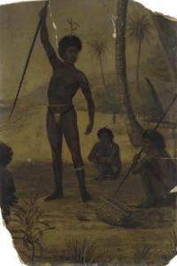 GAMBIER PARRY Ernest, Major 1854-1936,New Guinea Natives,Christie's GB 2007-09-25