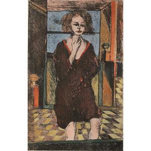 GAMBINO Pippo 1935-2004,Figura di donna,Galleria Sarno IT 2023-03-15