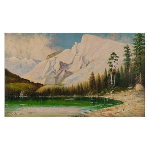 GAMBLE EDNA 1861-1935,High Sierra,1929,Auctions by the Bay US 2013-06-07