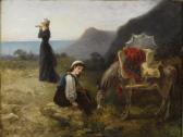 GAMBOGI Fanny Taillefer 1800-1800,A Rest On The Journey,1882,Heritage US 2007-12-06