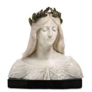GAMBOGI Giuseppe 1862-1938,Busto femminile,Cambi IT 2023-04-19