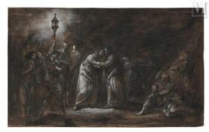 GAMELIN Jacques 1738-1803,Le baiser de Judas,Millon & Associés FR 2023-11-23