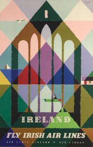 GAMES Abram 1914-1996,IRELAND, Fly Irish Air Lines,Bonhams GB 2024-02-01