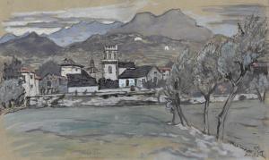 GAMPER Gustav 1873-1948,Ascona,Dobiaschofsky CH 2010-05-05