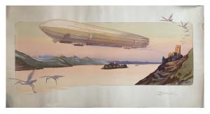 GAMY Marguerite 1883-1936,Zeppelin,1910,Eric Caudron FR 2022-02-09