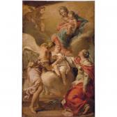 GANDOLFI Gaetano 1734-1802,saint giustina and the guardian angel commending t,Sotheby's 2005-07-07