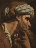 GANDOLFI Mauro 1764-1834,HEAD OF A MAN WEARING A TURBAN,Sotheby's GB 2018-12-06