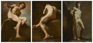 GANDOLFI Ubaldo 1728-1781,Three Academic Studies,Sotheby's GB 2024-02-01