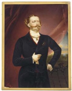 gandolphi luigi 1810-1869,Vittorio Emanuele II, King of Sardinia and later K,Christie's 2005-04-22