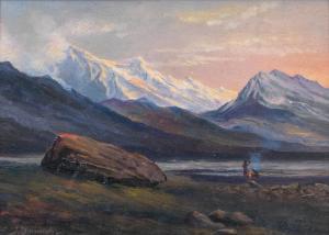 GANGOOLY Jamini Prokash 1876-1953,Untitled (Himalayan Landscape),Bonhams GB 2022-05-24