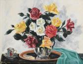 Ganly Eileen 1900-2000,Still Life - Vase of Flowers,1968,Morgan O'Driscoll IE 2019-01-28
