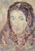 GANNAM 1900-1900,Portrait de femme orientale,Etienne de Baecque FR 2012-09-29