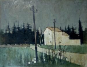GANNE Yves 1931,Paysage de Camaret,1953,Boisgirard - Antonini FR 2022-04-21