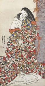 Ganrei Kishi 1816-1883,Manpuku (Ten-thousand Felicities),1864,Christie's GB 2004-03-23