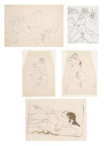 GANSO Emil 1895-1941,Erotica II,Shapiro Auctions US 2024-01-27