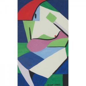 Gant Glenn 1911-1999,Abstracted Nude,1950,Treadway US 2011-05-22
