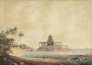 GANTZ John 1772-1853,The Choultry in the sea off the Island of Rameswaram,Christie's GB 2014-10-08