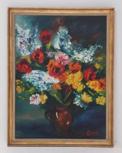 GAON Simon 1943,Large still life,1970,Kamelot Auctions US 2023-11-09