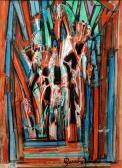 GARABEDIAN Diran K 1882-1963,Untitled abstract figural composition,Rosebery's GB 2014-09-09