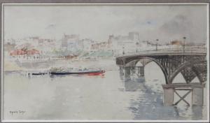 GARAT Francis 1853-1914,Ville au bord d'un fleuve,Art Valorem FR 2022-04-13