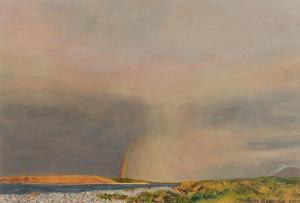 GARAVAN Pauline 1900-2000,Clew Bay Rain,2002,Morgan O'Driscoll IE 2015-02-23