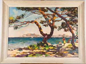 GARCIA Carlos 1954,Coastal Landscape,Everard & Company US 2009-07-02