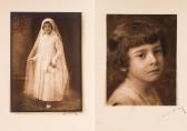 GARCIA DE JALON Angel Hilario 1898-1976,Dos retratos de niña,1930,Duran Subastas ES 2019-12-19