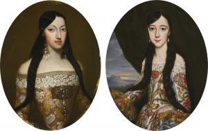 GARCIA EL HIDALGO Don Jose,PORTRAITS OF THE DAUGHTERS OF PHILIPPE I, DUKE OF ,Sotheby's 2018-12-06