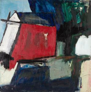 GARCIA Mario 1927,Untitled, (Barn Series),1959,Swann Galleries US 2022-12-01