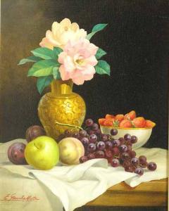 GARCIA MATA Eulalio 1910-1985,Still Life, Fruit on a Table,Arthur James US 2007-07-14
