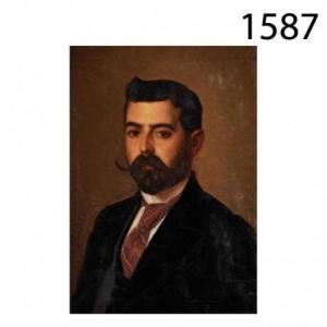 GARCIA Y DIAZ Domingo 1855-1881,Retrato masculino,Lamas Bolaño ES 2017-05-17