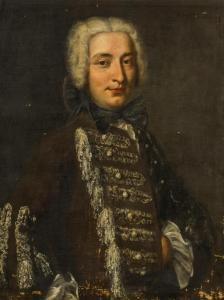GARDELLE Robert 1682-1766,Portrait d'homme,1729,Galerie Widmer Auktionen CH 2018-03-21