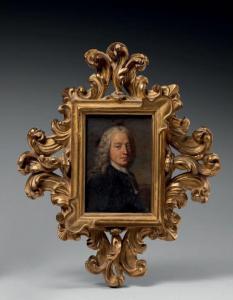 GARDELLE Robert 1682-1766,Portrait d'un homme jeune légèrement de trois quar,Doutrebente 2023-06-16