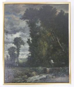 GARDIN Gabriel Gervais 1814-1907,Paysage,Morand FR 2020-06-28