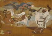 GARDINER Alfred Clive 1891-1960,Mural design for Toynbee Hall,Rosebery's GB 2016-02-06