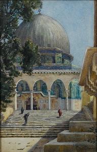 GARDINER Anna 1966,The Dome of the Rock, Jerusalem,Sotheby's GB 2007-05-23