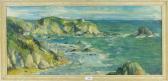 GARDINER 1900-1900,Cornish coastal scene,Burstow and Hewett GB 2014-10-22