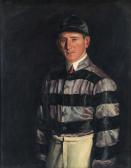 GARDINER John H. 1918-1925,Portrait of Herbert Jones in racing silks indistin,Bonhams GB 2021-11-10