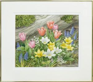 GARDINER Susan,A Spring Garden,Lando Art Auction CA 2019-02-24