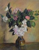 GARDINER V 1900-1900,Still Life of Flowers in China Vase,John Nicholson GB 2017-03-01