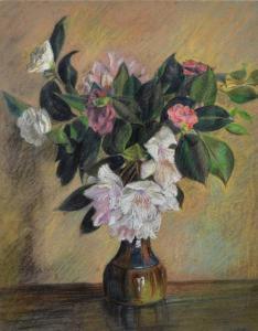 GARDINER V 1900-1900,Still Life of Flowers in China Vase,John Nicholson GB 2017-03-01