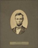 GARDNER Alexander 1821-1882,Portrait of Abraham Lincoln,1863,Swann Galleries US 2009-10-22