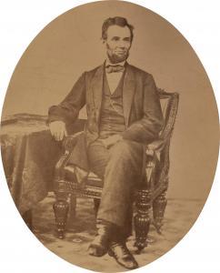 GARDNER Alexander 1821-1882,Portrait of Abraham Lincoln,1863,Sotheby's GB 2023-01-23