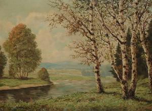 GARDNER Felipe,An extensive country river landscape,Bonhams GB 2004-10-12