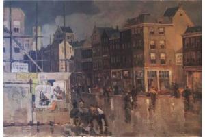 GARDNER HALE Frank 1876-1945,Street scene,Lots Road Auctions GB 2015-06-28