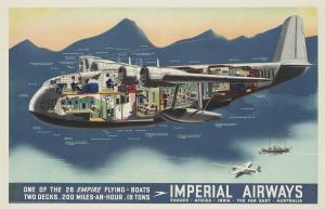 GARDNER James 1907-1995,IMPERIAL AIRWAYS,1937,Swann Galleries US 2020-02-13