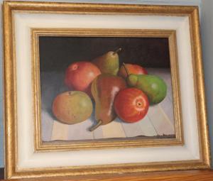 GARDNER Peter 1921,Still life of apples & pears,1997,Tennant's GB 2020-03-13