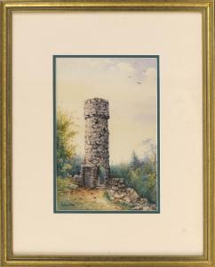 GARDNER PHIPPS George 1838-1925,The stone tower,Eldred's US 2017-01-21