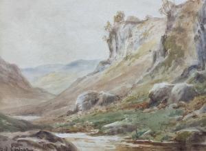 GARDNER Sidney Valentine 1869-1957,Valley Landscape,Duggleby Stephenson (of York) UK 2023-10-27